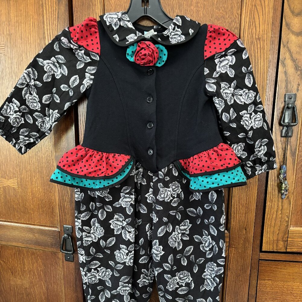 New, Toddler Girl Size 3 One Piece Outfit.